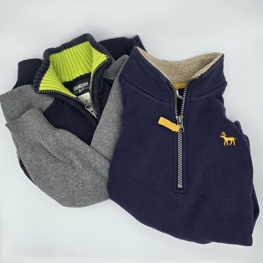 Carter's And Osh Kosh Sweater Bundle